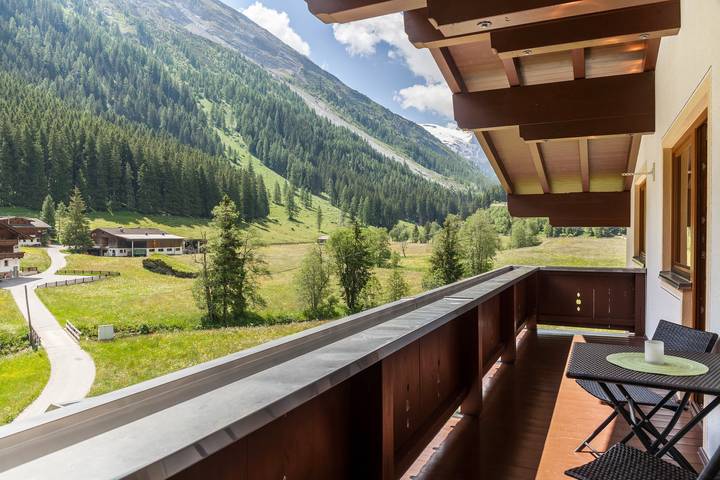 Ferienwohnung für 5 Personen, mit Sauna und Balkon