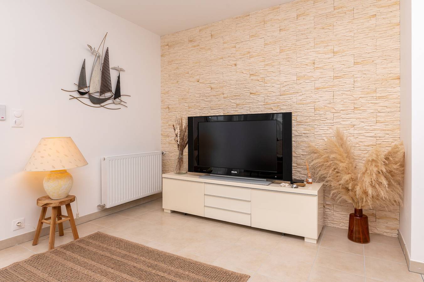 Casa de vacaciones 'Ty Brise Marynne - playa a 5 min a pie' con jardín privado y Wi-Fi in Damgan, Côte des Mégalithes