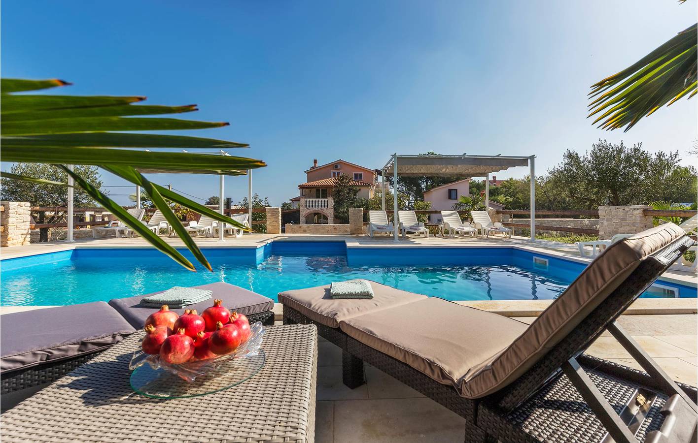 Ganze Ferienwohnung, Ferienwohnung für 4 Personen mit Garten in Ližnjan, Pula-Medulin