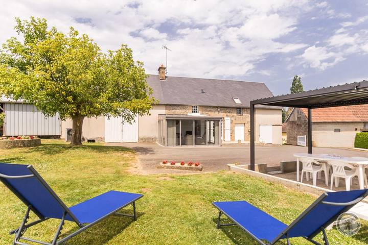 Gîte pour 6 personnes, avec Terrasse et Jardin