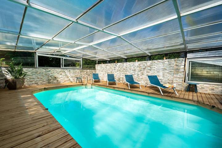 Location de vacances pour 8 personnes, avec jardin et piscine à Montfarville - 2
