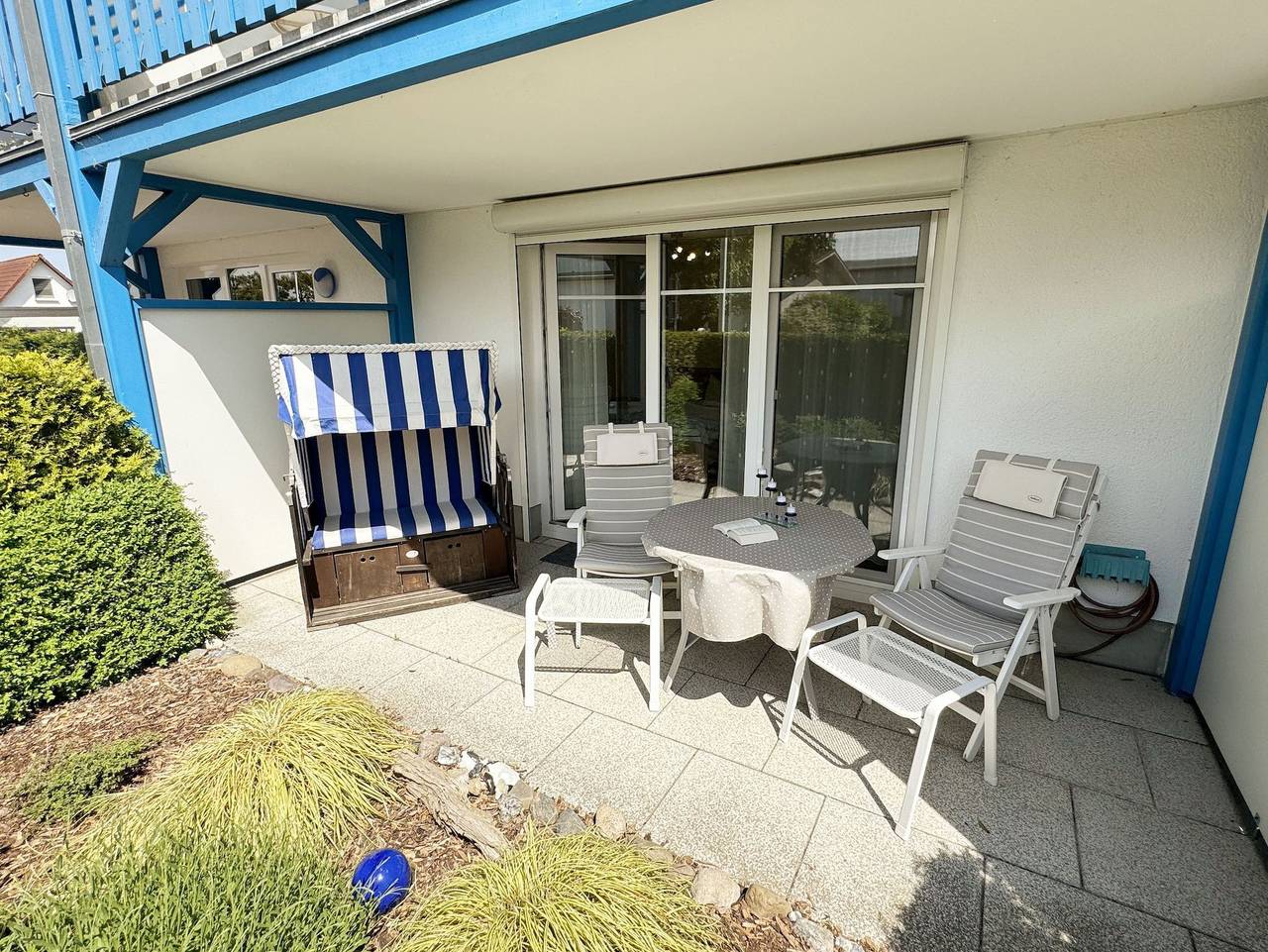 Ganze Ferienwohnung, Mr: 1-Raumappartement Kleine Perle mit Terrasse - 1-Raumappartement Kleine Perle mit Terrasse in Selliner See, Baabe