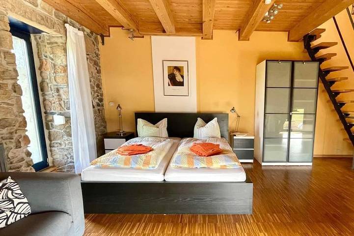 Ferienwohnung für 3 Personen, mit Balkon in Müglitztal