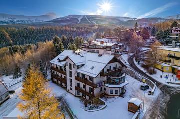 Ferienwohnung für 3 Personen, mit Whirlpool und Garten sowie Sauna, mit Haustier in Karpacz