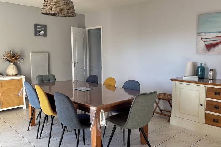 Ferienhaus für 6 Personen, mit Terrasse und Garten