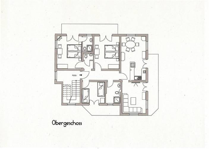 Ferienwohnung für 6 Personen, mit Garten und Ausblick in Oberjoch - 2