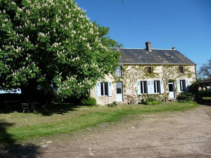 Gemütliche Zimmer auf einem Bauernhof im Herzen von Berry in Montchevrier, La Châtre und Umgebung