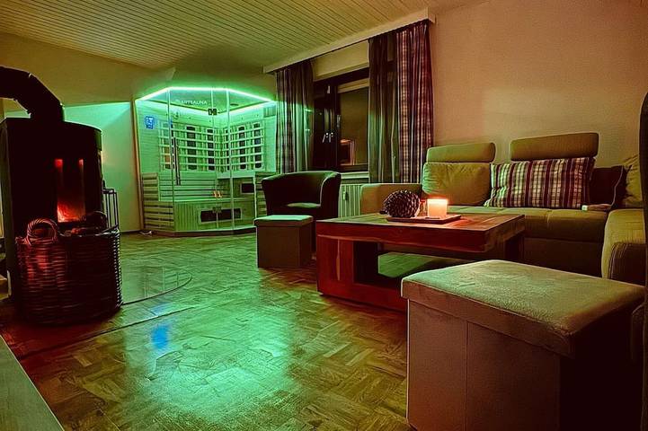 Ferienhaus für 5 Personen, mit Balkon und Sauna