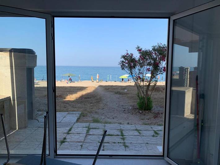Appartamento per 4 persone, con giardino e balcone nonché panorama in Strongoli