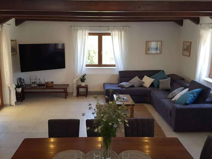 Villa pour 8 personnes, avec jardin ainsi que terrasse et piscine, animaux acceptés à Supetar