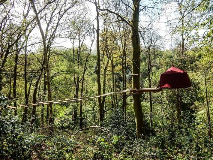 Camping pour 2 personnes, avec terrasse ainsi que vue et jardin dans Haute-Normandie - 4