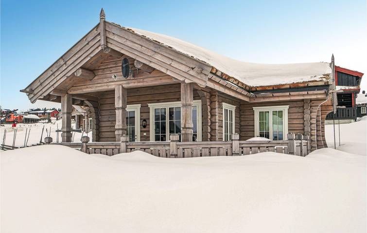 Ferienhaus für 7 Personen mit Terrasse in Sjusjoen, Ringsaker