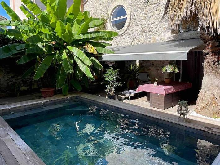 Villa pour 8 personnes, avec Jardin et Piscine à Lunel