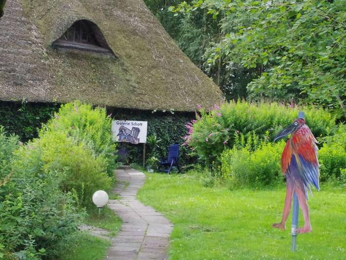 Ferienwohnung für 4 Personen, mit Terrasse und Garten, mit Haustier in Worpswede - 4