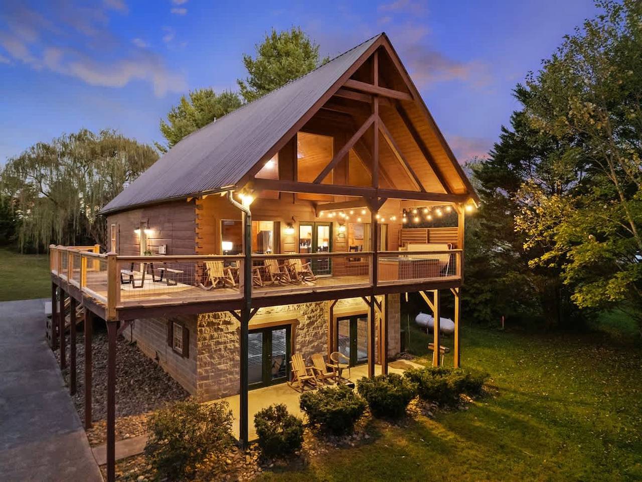 Ganze Wohnung, Beauty By The River Lodge by Beyond Expectations in Sevierville, Sevier County