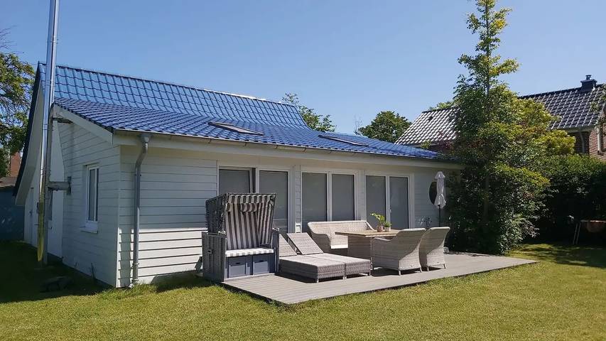 Ferienhaus für 5 Personen, mit Terrasse und Sauna sowie Garten am Schönberger Strand