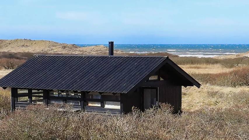 Ferienhaus mit Meerblick für 5 Personen, mit Terrasse
