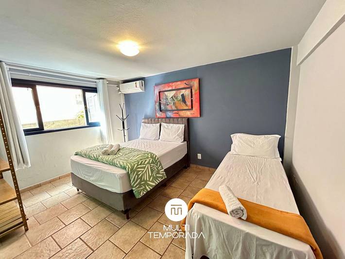 Casas e apartamentos de temporada para 3 pessoas, com jardim em Lagoa da Conceição