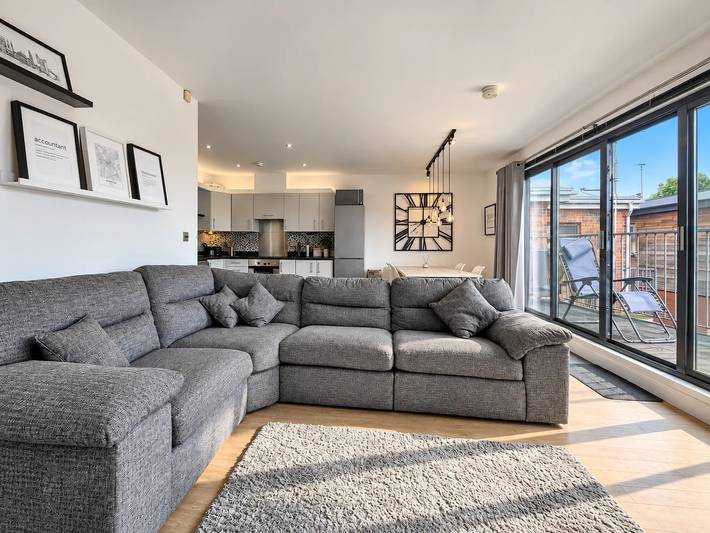 Loft for 2 people, with Balcony and Terrace in Manchester