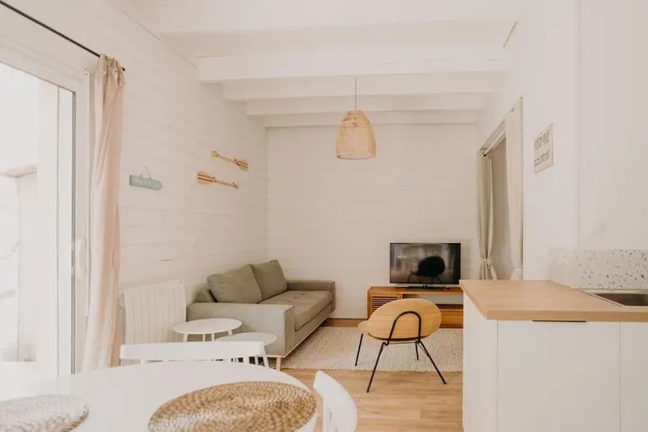 Apartamento de vacaciones para 3 personas, con vistas y jardín - 1