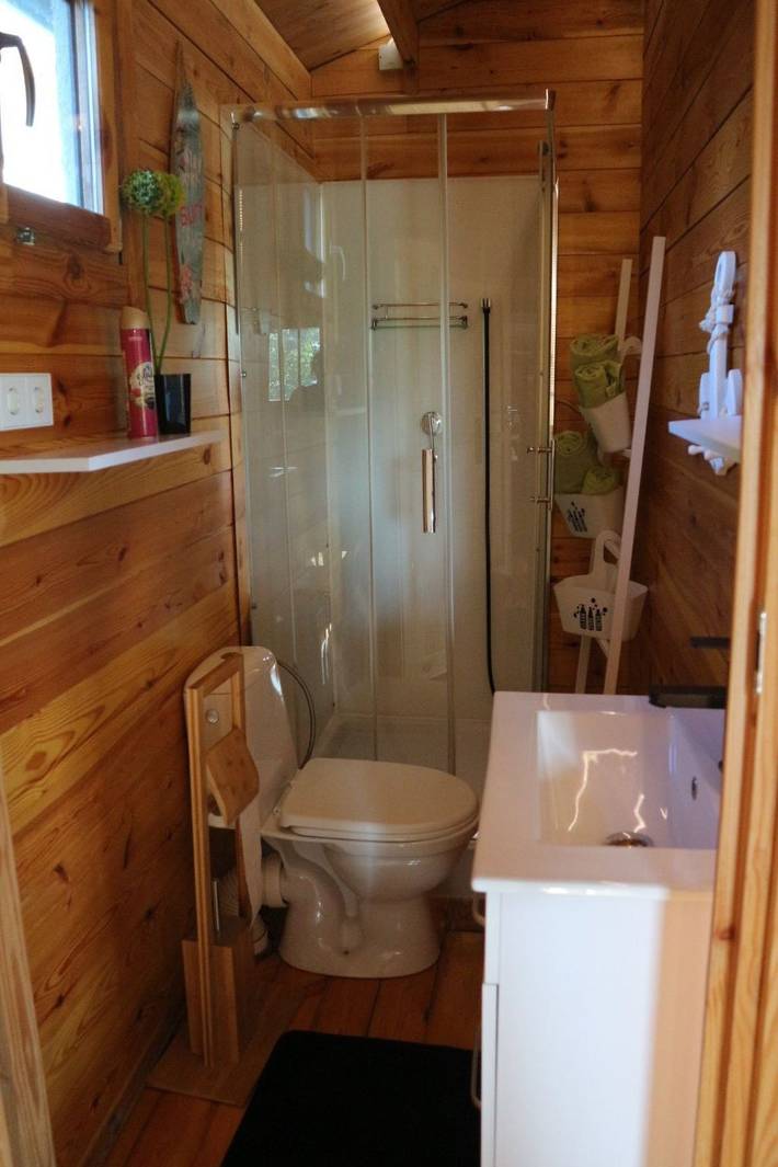 Bungalow für 4 Personen, mit Garten und Balkon sowie Pool und Sauna in Polen - 2