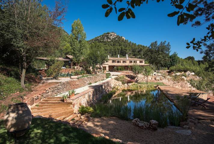 Chalet para 8 personas, con terraza y jardín en Alt Penedès - 4