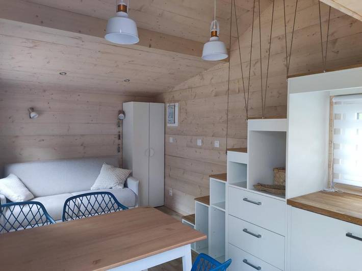 Chalet pour 7 personnes, avec terrasse