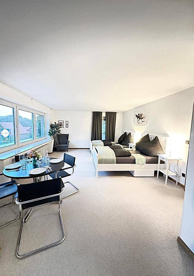 Ferienwohnung für 14 Personen, mit Balkon und Terrasse sowie Ausblick in Ibbenbüren