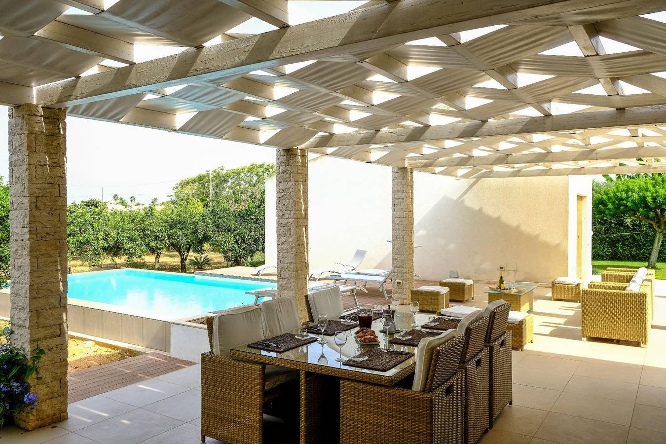 Holiday villa "Barbara" with own pool in Marsala, Provincia de Trapani