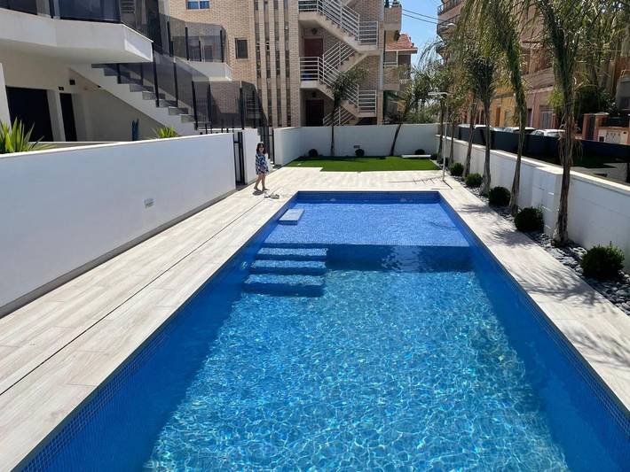 Bungalow für 5 Personen, mit Pool und Ausblick sowie Garten, mit Haustier an der Costa Cálida - 3