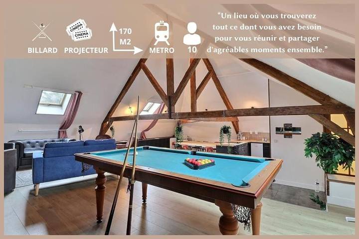 Appartement de vacances pour 10 personnes à Lille
