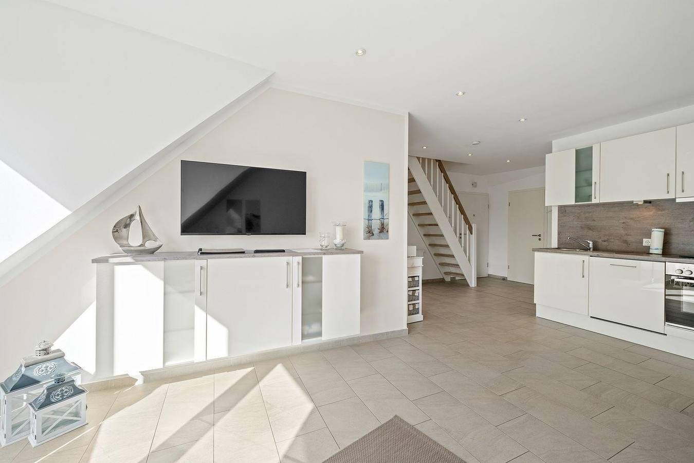 Ganze Ferienwohnung, Friesenglück am Deich in Norddeich Mole, Norddeich