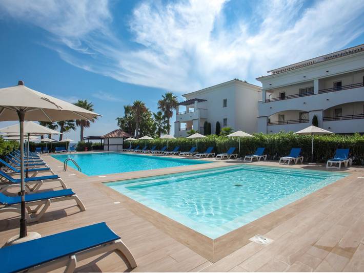 Apartamento entero, Apartamento de vacaciones para 4 personas con piscina in Moriani-Plage, Región de Corte