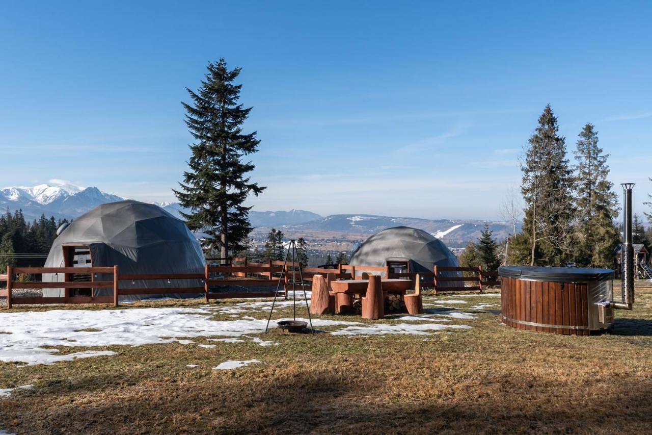 Tent in Małe Ciche, Karpaty (Polska)