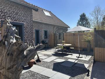 Gîte pour 5 personnes, avec terrasse dans Thumeries