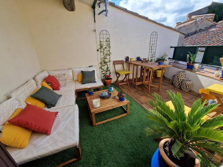 Maison de vacances pour 4 personnes, avec vue et terrasse