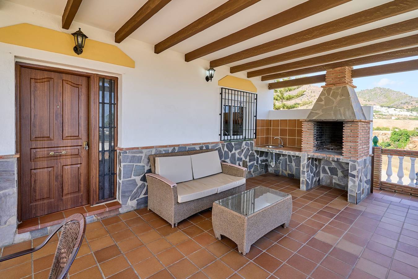 Villa 'El Peli' mit Meerblick, Wi-Fi und Klimaanlage in Frigiliana, Costa del Sol