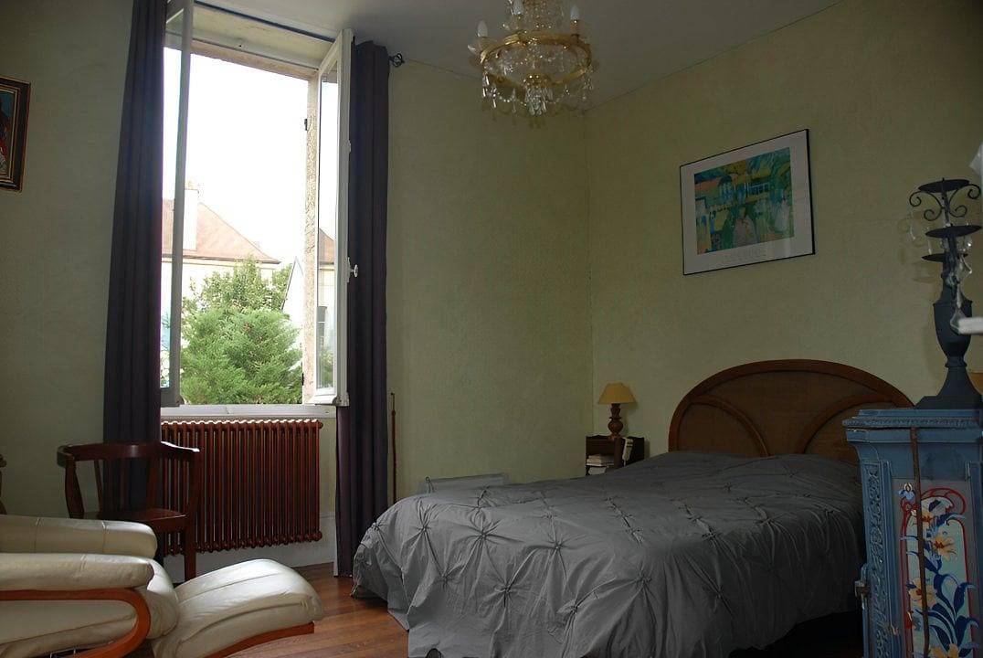 Villa les pieds dans l'Ouche - Chambre verte in Barbirey-sur-Ouche, Région de Dijon