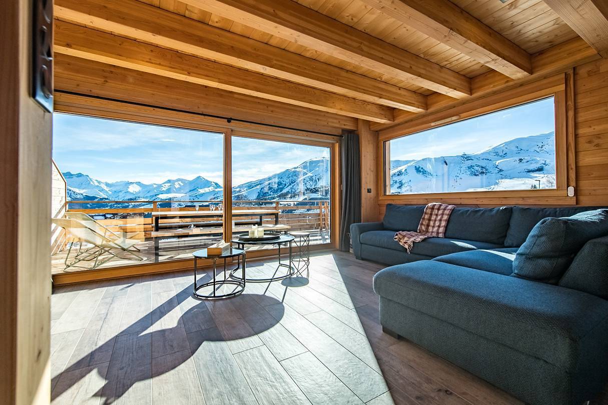 Apartamento vacacional entero, Apartamento de vacaciones para 14 personas con balcón in La Toussuire, Fontcouverte-la Toussuire