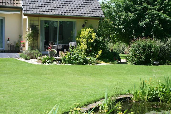 Cottage pour 2 personnes, avec jardin à Nibas