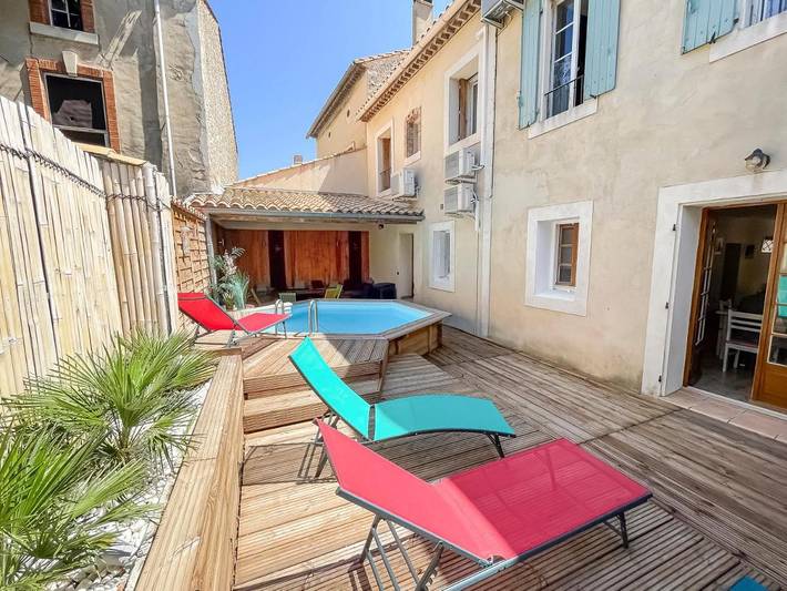 Location de vacances pour 8 personnes, avec jardin et piscine à Vinassan - 3