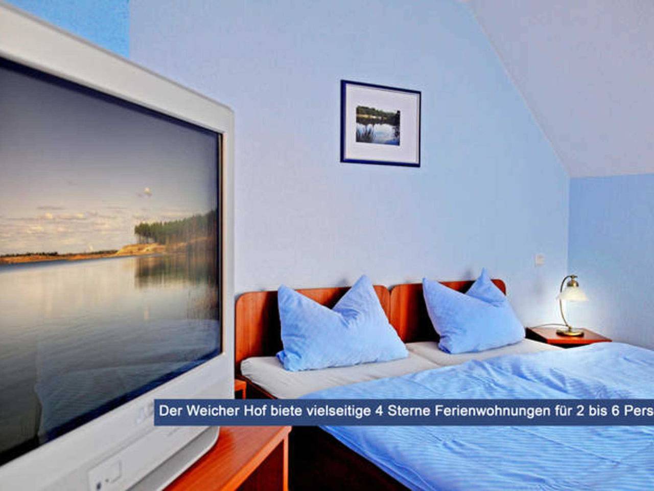 Ganze Ferienwohnung, Weichaer Hof Fbs Sonja Fritsch & Hagen Schmidt Gbr - Ferienwohnung 2 - 32qm (2 Personen), Balkon in Weißenberg, Oberlausitz Niederschlesien