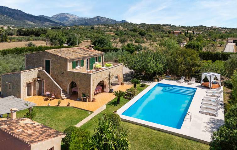 Casa rural para 6 personas, con terraza además de piscina y jardín en Selva (Mallorca) - 4