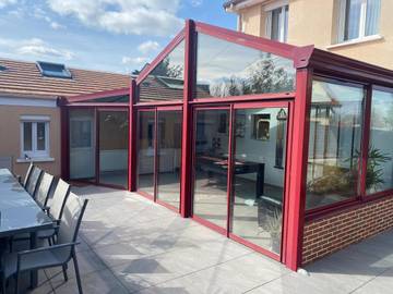 Gîte pour 2 personnes, avec vue et jardin dans Le Grand-Quevilly