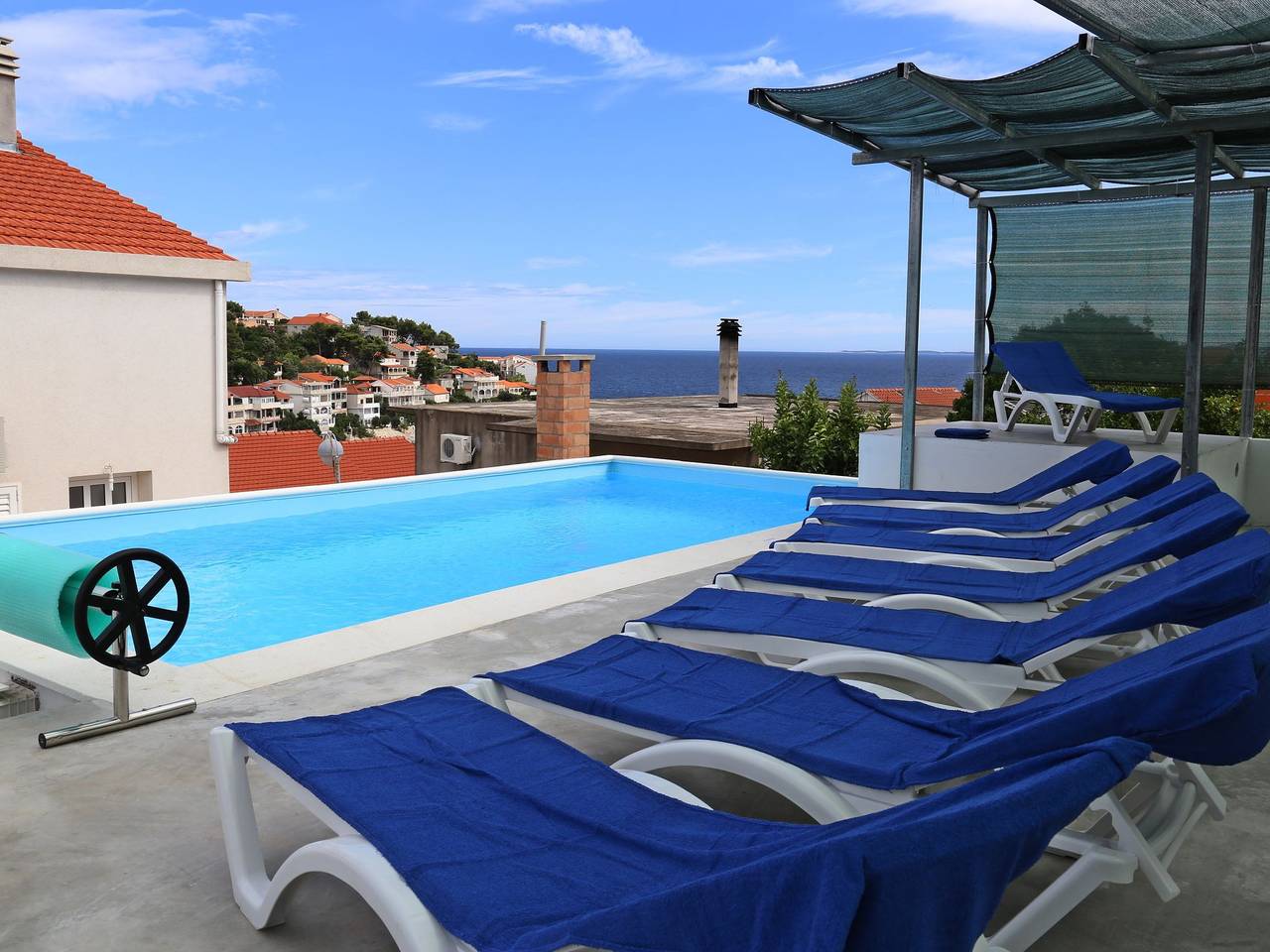 Ferienhaus in Korcula mit Meerblick in Čara, Korcula