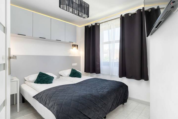 Vakantiewoning voor 6 personen, met balkon/terras, kindvriendelijk in Sopot