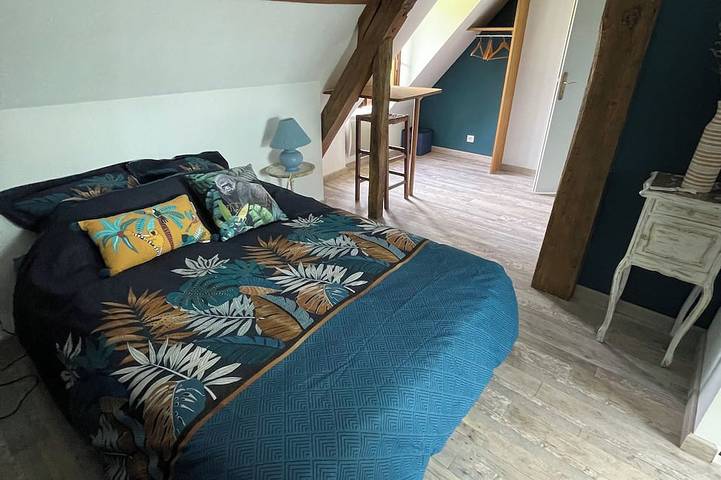 Location de vacances pour 4 personnes, avec terrasse ainsi que piscine et jardin, animaux acceptés à Prissac - 3