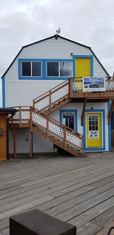 2 Schlafzimmer am Homer Spit mit 180-Grad-Blick auf die Kachemak Bay in Homer, Kenai Peninsula
