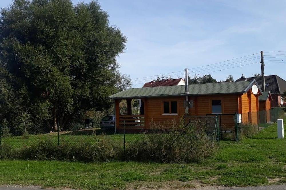 Blockhaus mit eigenem See in Schönwalde, Vorpommern Greifswald