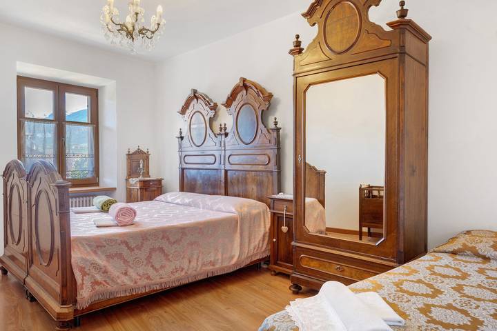 Hel lägenhet, Apartment 'Odorizzi Dolomiti Di Brenta' with Mountain View, Shared Garden and Balcony in Tassullo, Ville d'Anaunia